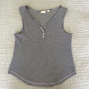 Anthropologie Small Breton StripeTank Top